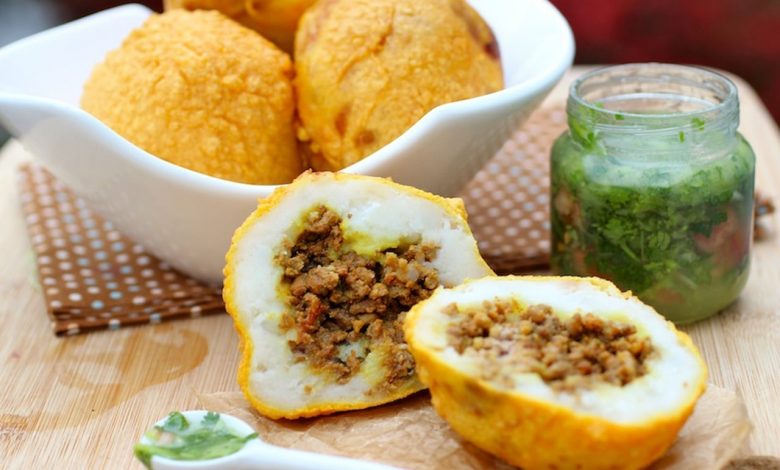 كبة البطاطس مع الارز بحشو اللحم المفروم وصفات سهلة فورنونو