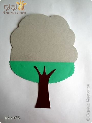 طريقة عمل شجرة من الكرتون ثري دي لغرفة الأطفال بالصور