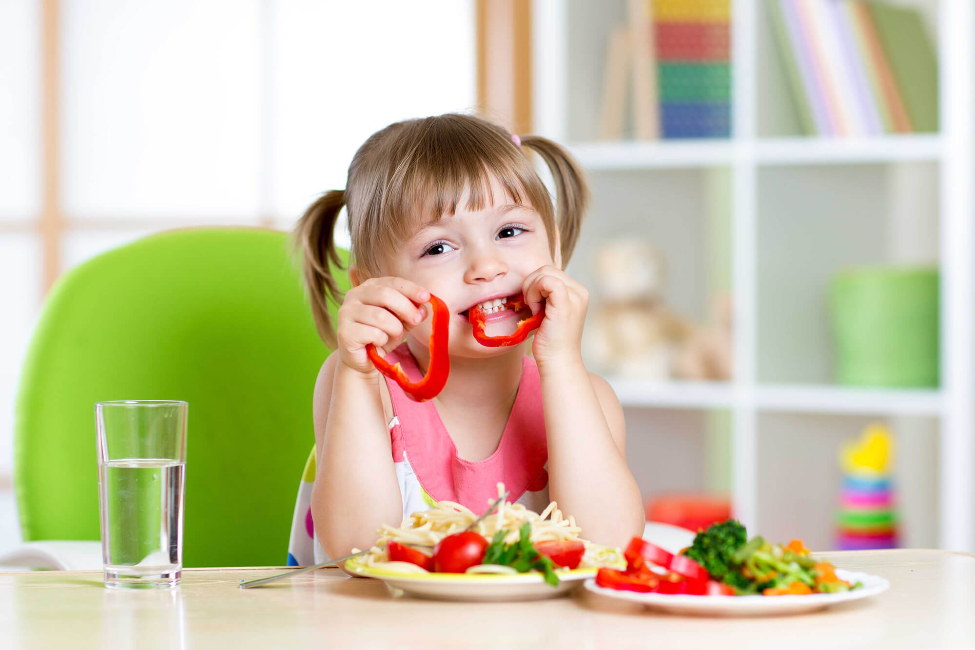 Photo of التغذية النباتية للاطفال فقط تؤثر على نموهم